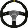 Volant Sparco R330 330mm - černý/černý - semiš | 