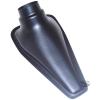 Přívod vzduchu Sandtler 225 x 125mm - průměr 51/63mm - černý | 