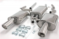 Catback výfuk Simons Audi A4 B7 FWD Sedan/Avant 1.8T/2.0TFSi (05-08) - homologace |