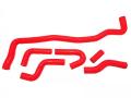 Hadicový kit Jap Parts Audi S3 / TT / Seat Leon 1.8T 210/225PS - červené |