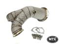 Downpipe s náhradou katalyzátoru MTC Motorsport Audi S4 8W / S5 B9 3.0 TFSI V6 (16-18) | 