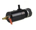 Oil catch tank - 2x vývod + filtr - objem 0,2l | 