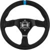 Volant Sparco R383 330mm - černý/černý - semiš | 