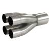 Nerezový kolektor Powersprint na výrobu svodů - 4x 45mm / 1x 76mm | 