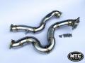 Downpipes s náhradami katalyzátorů MTC Motorsport Audi RS6 C7/C7.5 4G Avant 4.0 TFSI V8 (13-18) - 76mm | 