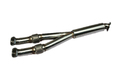 Středový díl k výfuku Y pipe Japspeed Nissan GT-R R35 - 2x 76mm > 76mm (rezonátor) |