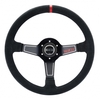 Volant Sparco L375 Nero 350mm - černý/černý - semiš | 