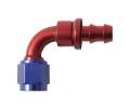 Fitinka koleno 90° D-06 (AN6) 9/16x18-UNF - Push-On system - výstup na hadici |