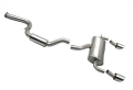 Catback výfuk Milltek Ford Focus Mk2 RS 2.5T 305PS (09-10) - verze s rezonátorem (homologace) |