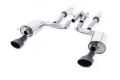 Catback výfuk Milltek Audi RS6 C6 5.0 V10 Bi-turbo Quattro (08-10) - verze s rezonátory - koncovky černé (homologace) | 