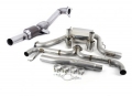 Turboback výfuk Milltek VW Scirocco Mk3 R (09-16) - verze bez rezonátoru - koncovky černé Oval |