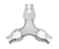 Y rozbočovač s vývody 3x PTFE hadice D-03 (AN3) 3/8x24-UNF - nerezový |