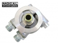 Adaptér pod olejový filtr Mocal M18 x 1.5 s termostatem - vývody D-08 |