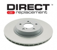 Brzdové kotouče DBA na Nissan 370Z 3.7 V6 Brembo brdziče (08-) - zadní DBA2315 |