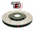 Brzdové kotouče DBA na Subaru Impreza WRX STI 2.5 Turbo - 5x114,3 - Brembo brzdiče (06-07) - přední DBA-5654BLKS-10 | 