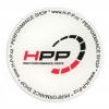 3D samolepka HPP kruhová bílá - průměr 60mm | 