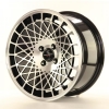 Alu kolo Japan Racing JR14 16x8 ET15 4x100 Black Machined | 
