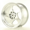 Alu kolo Japan Racing JR15 16x8 ET25 4x100/108 Machined Silver | 