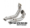 Downpipes s náhradami katalyzátorů FTP Motorsport BMW E82 / E88 135i+1M / E90 / E91 / E92 / E93 335i/is / E89 Z4 335i N54 twin turbo | 