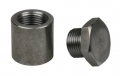 Prodlužovací adaptér na lambda sondu 25mm se záslepkou Innovate Motorsports - titan |