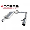 Zadní tlumič výfuku Cobra Sport BMW 3-Series E90 318D/320D Diesel Sedan (05-11) - duální |