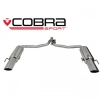 Zadní tlumič výfuku Cobra Sport Mercedes W204 C200/C220/C250 Diesel (07-13) - koncovky Twin |