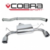 Catback výfuk Cobra Sport Mitsubishi Lancer Evo 10 X (08-13) - verze bez rezonátoru |