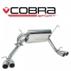 Catback výfuk Cobra Sport Toyota MR2 Roadster (99-07) - kulaté koncovky |