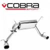 Catback výfuk Cobra Sport Toyota MR2 Roadster (99-07) - oválné koncovky |