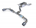 Catback výfuk Invidia typ Q300 pro VW Golf 6 GTi 2.0 TFSI (08-13) - homologace |